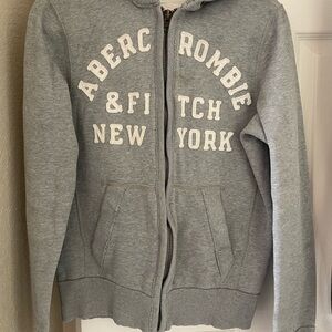 Abercrombie & Fitch Gray Hoodie